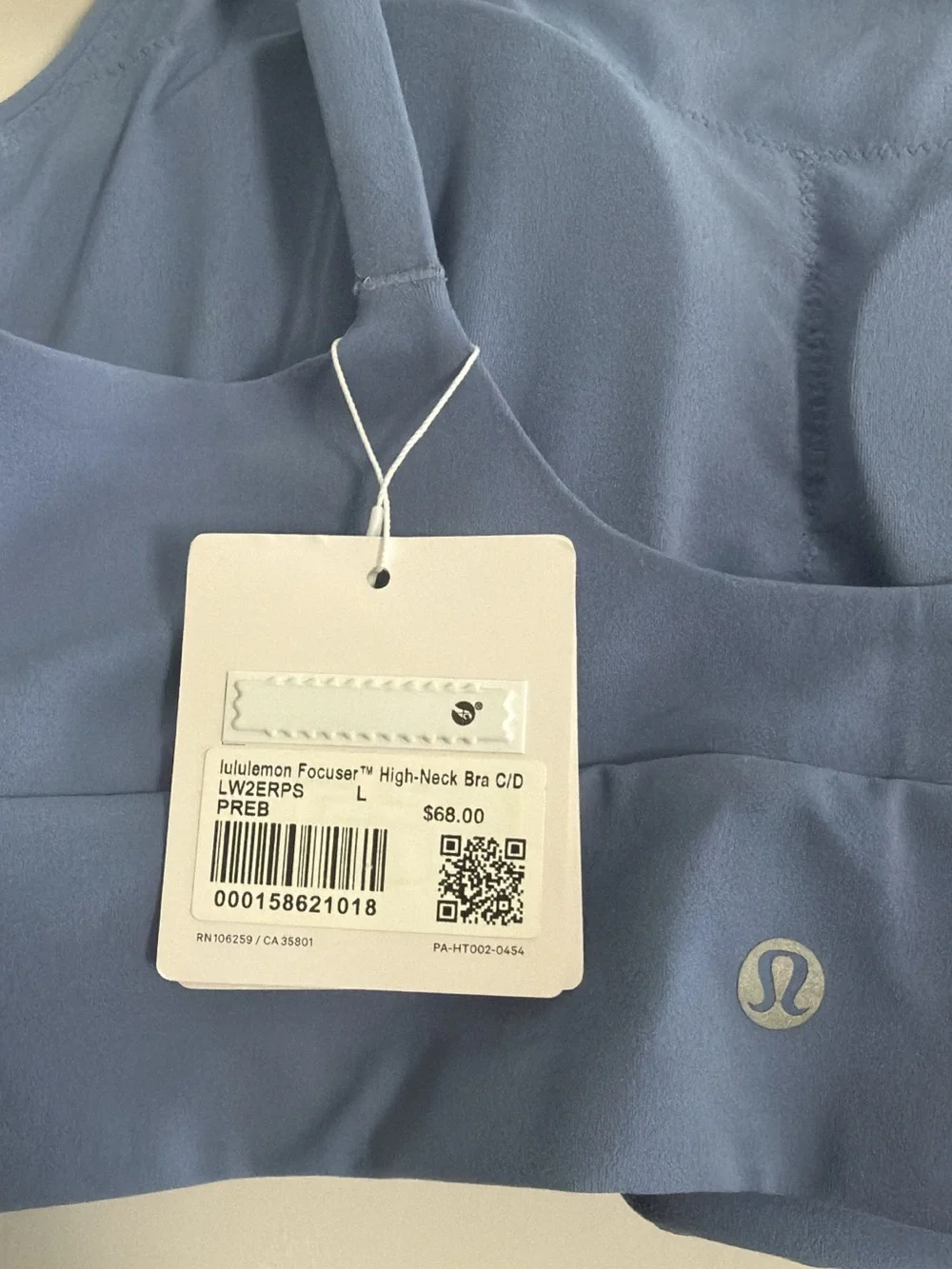 lululemon Large Focuser High Neck Bra in C/D Cup